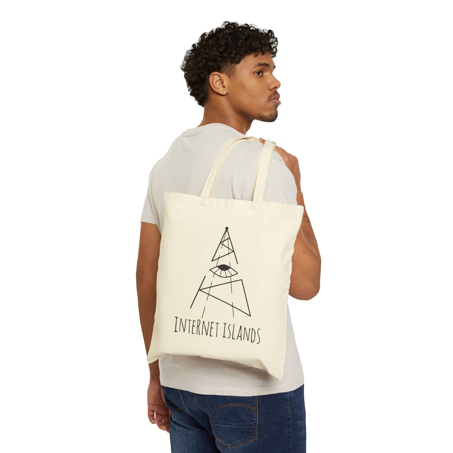 Band Tote Bag - Cotton