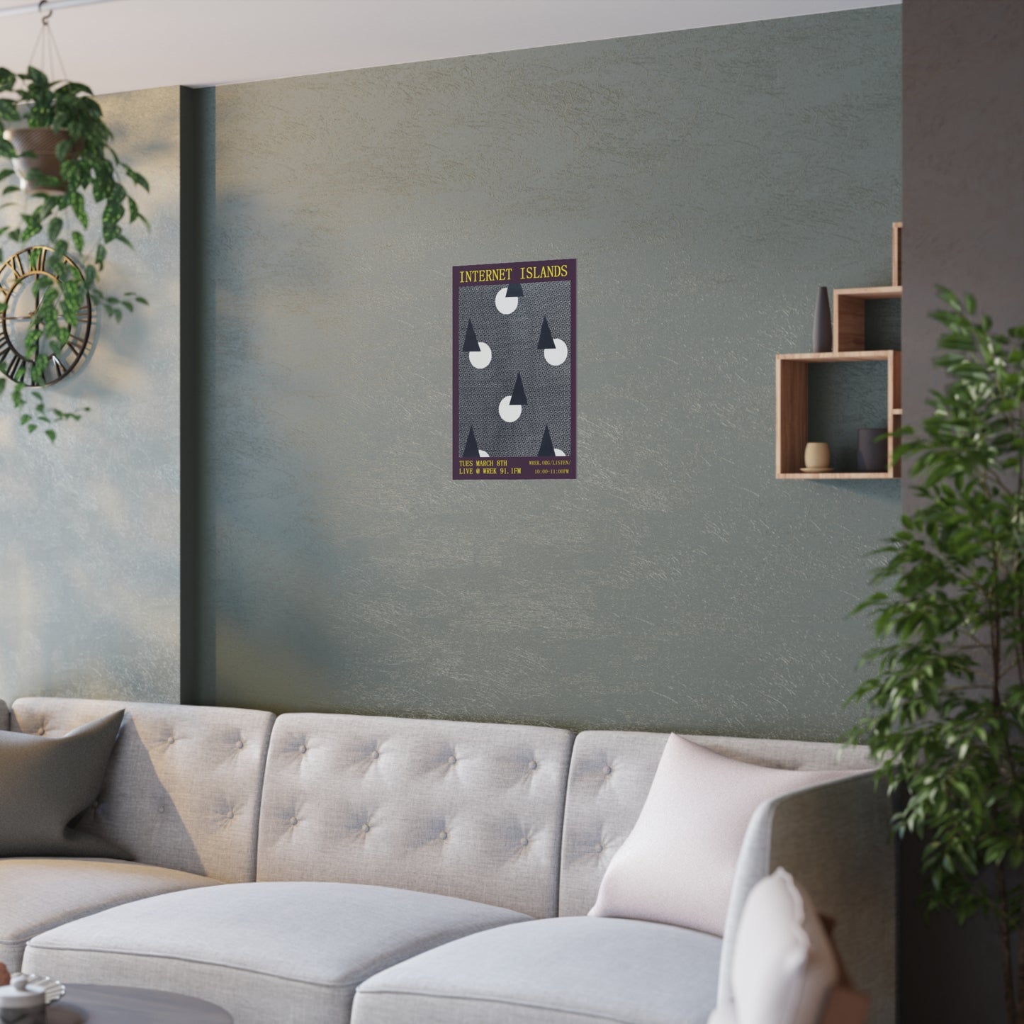 LIVE @ WREK - Gig Poster