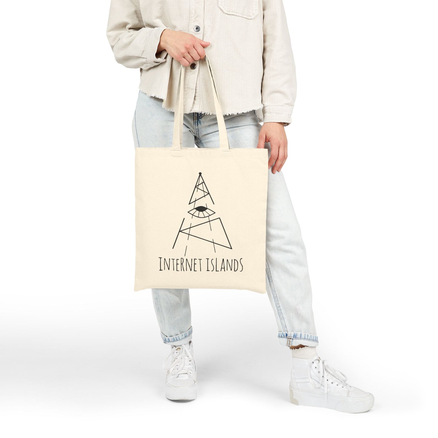 Band Tote Bag - Cotton