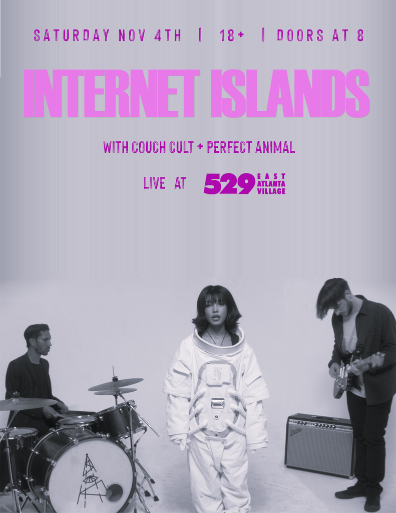 LIVE @529 - Gig Poster (9x11) – Internet Islands